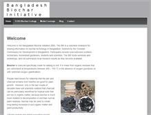Tablet Screenshot of biochar-bangladesh.org